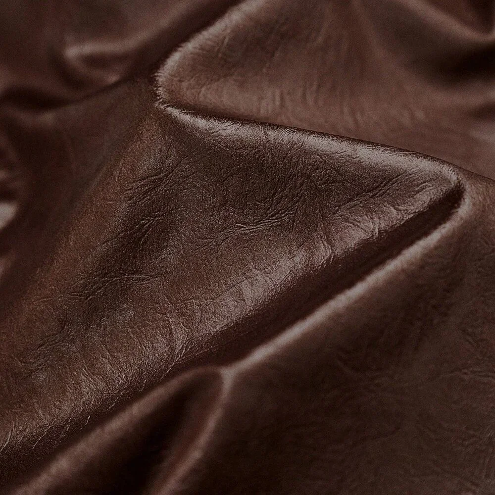 Brown Bohemian Women's Maxi Dress with Round Neck, Cinched Waist, Belt Detail - Picture 5 of 6